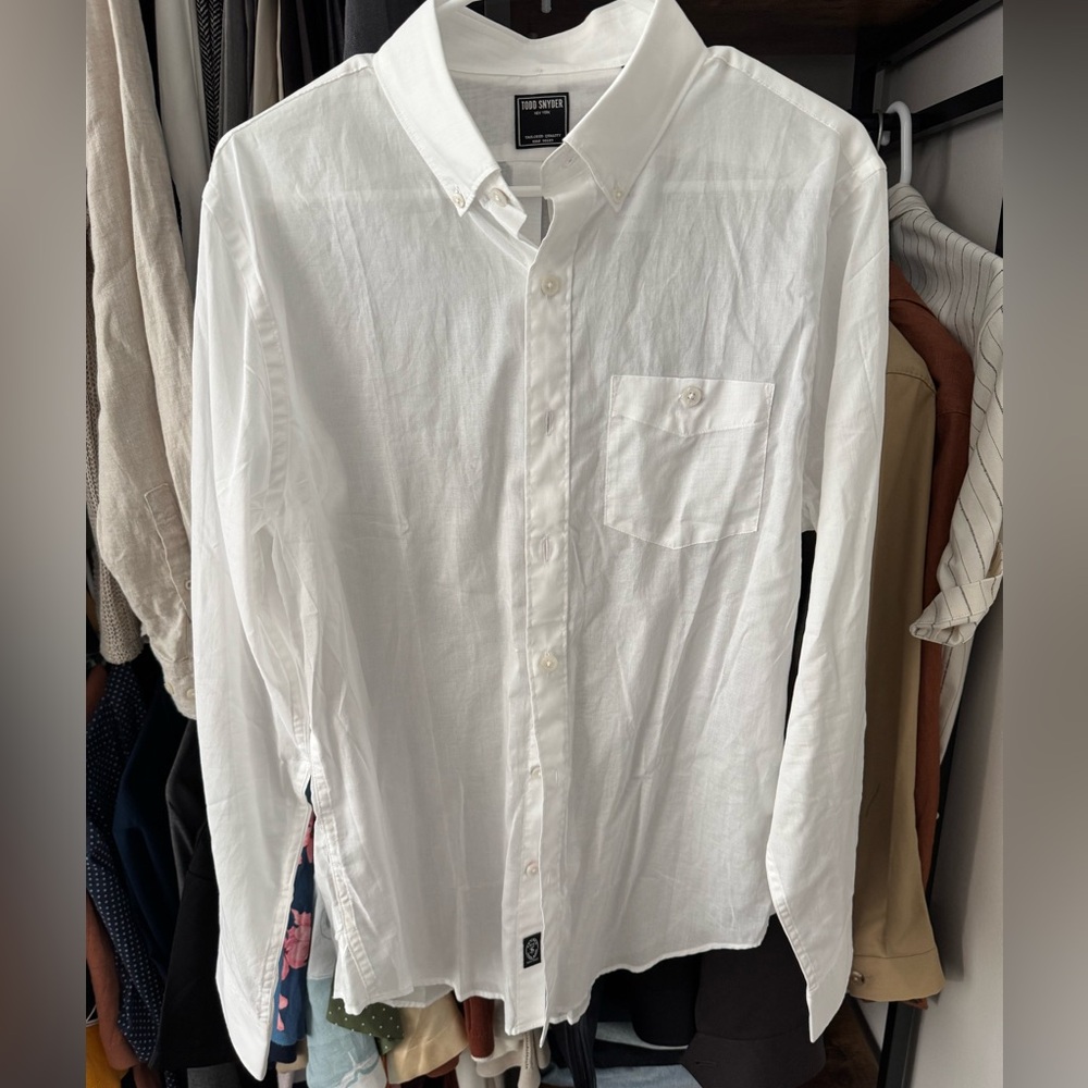 NEW Todd Snyder Summerweight Shirt $148 medium